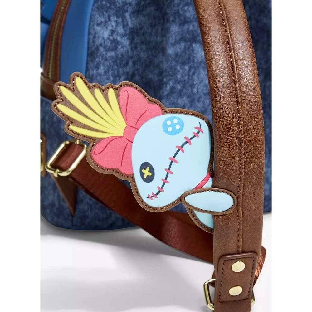 Loungefly Disney Lilo & Stitch Pirate Stitch Figural Mini Backpack - Exclusive - Picture 4 of 5